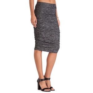 Splendid Space Dye Jersey Knit Skirt Women’s S*